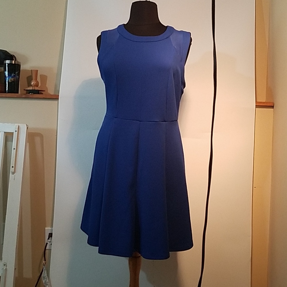 Blue womens dress